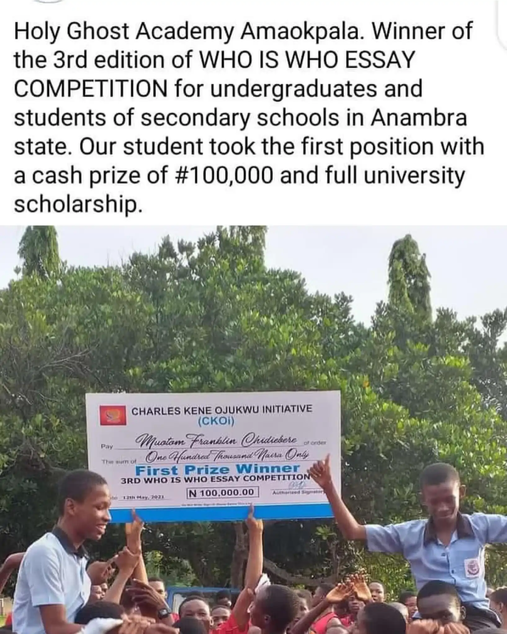 Youth empowerment program