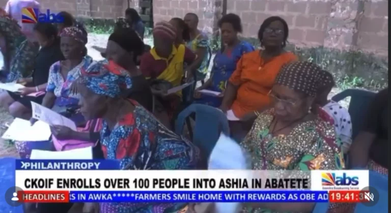 See what Charles Kene Ojukwu Initiative Foundation Did for the elderly in the Community